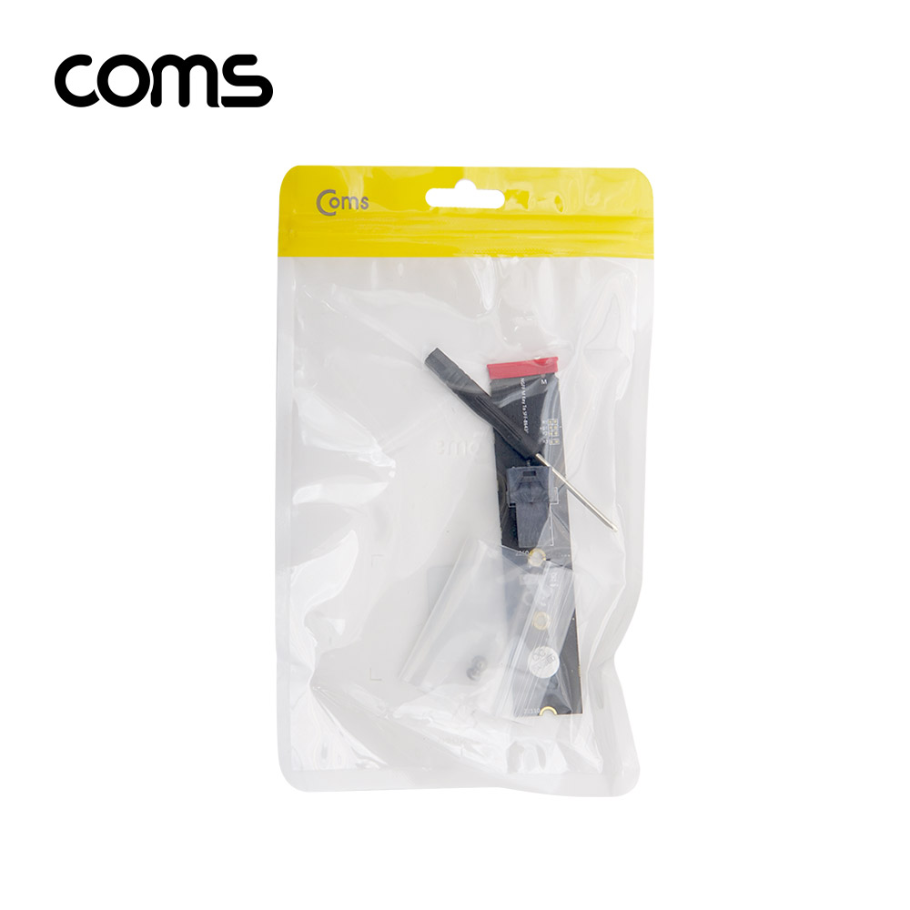 Coms Mini SAS(SFF-8643) 소켓 변환 / NGFF(M.2) KEY M to Mini SAS(SFF-8643) / 아덥터 / 어댑터