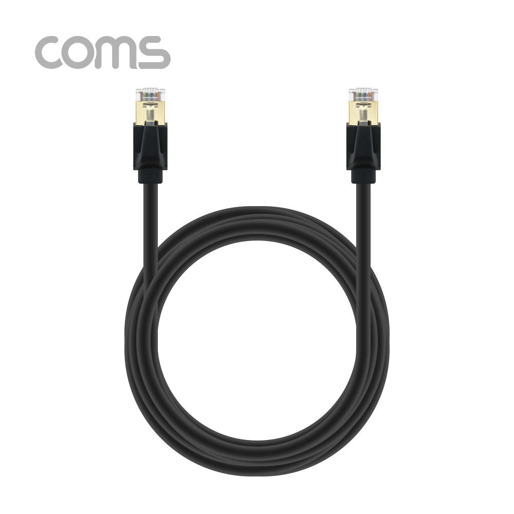 Coms 랜케이블(Direct/Cat 8) 4.5M / 기가비트 / LAN / 40Gbps / 24AWG/랜선