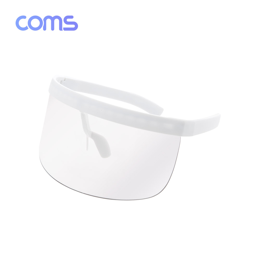 Coms 안구보호 투명안경 / 얼굴 가리개 / 보호구