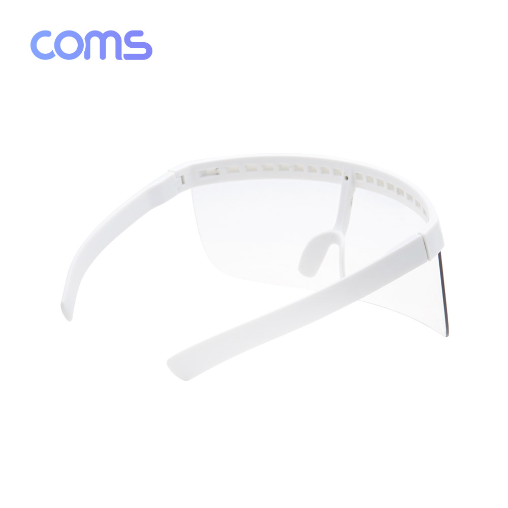 Coms 안구보호 투명안경 / 얼굴 가리개 / 보호구
