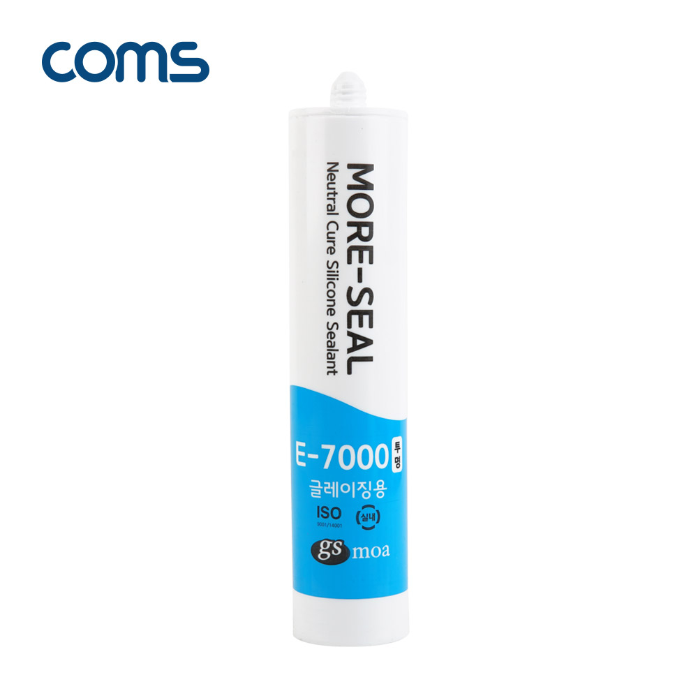Coms 클레이징용 실리콘 실란트 모아실 E-7000 / 투명 / 270ml
