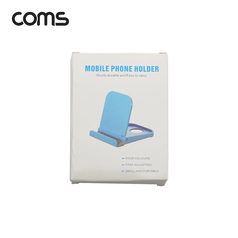 Coms 접이식 스마트폰 거치대 / 스탠드 / Black