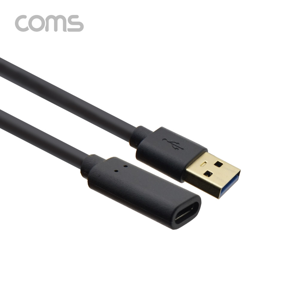 Coms USB 3.1 Type C 케이블 1M USB 3.0 A to C타입 금도금