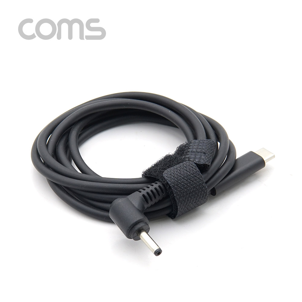 Coms USB 3.1 Type C 전원 변환 케이블 1.5M DC 3.5 1.3)