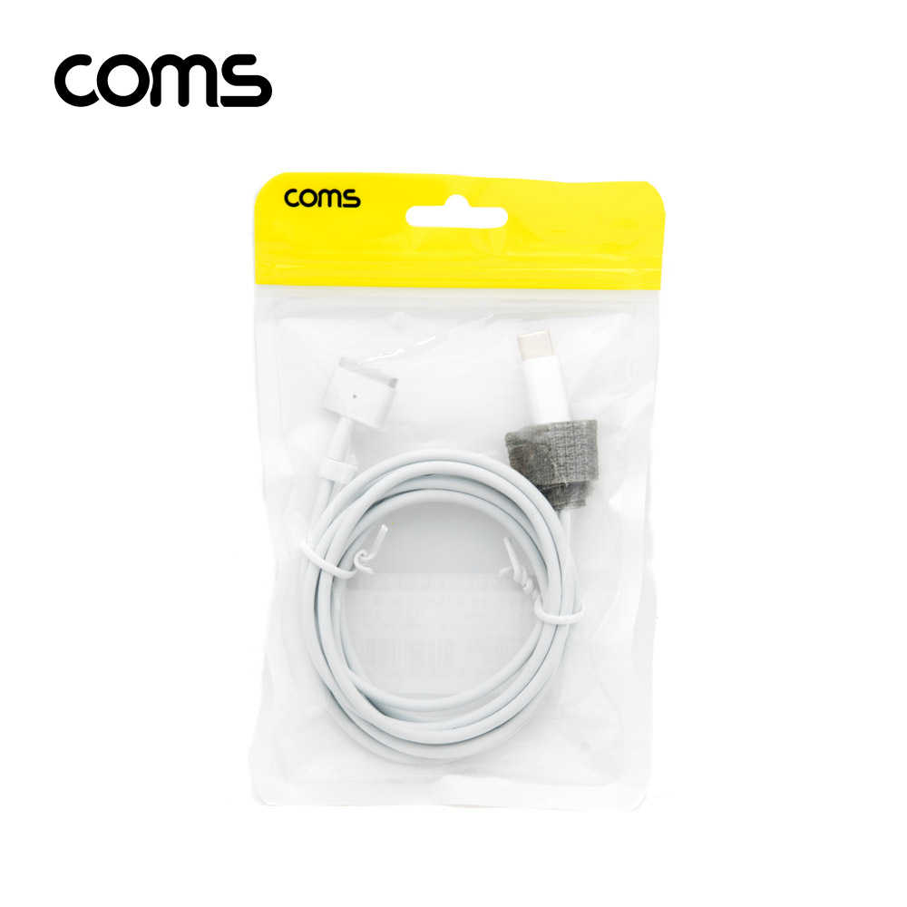 Coms USB 3.1 (Type C) M to 구형 노트북 마그네틱 충전 전원 케이블 1.8m