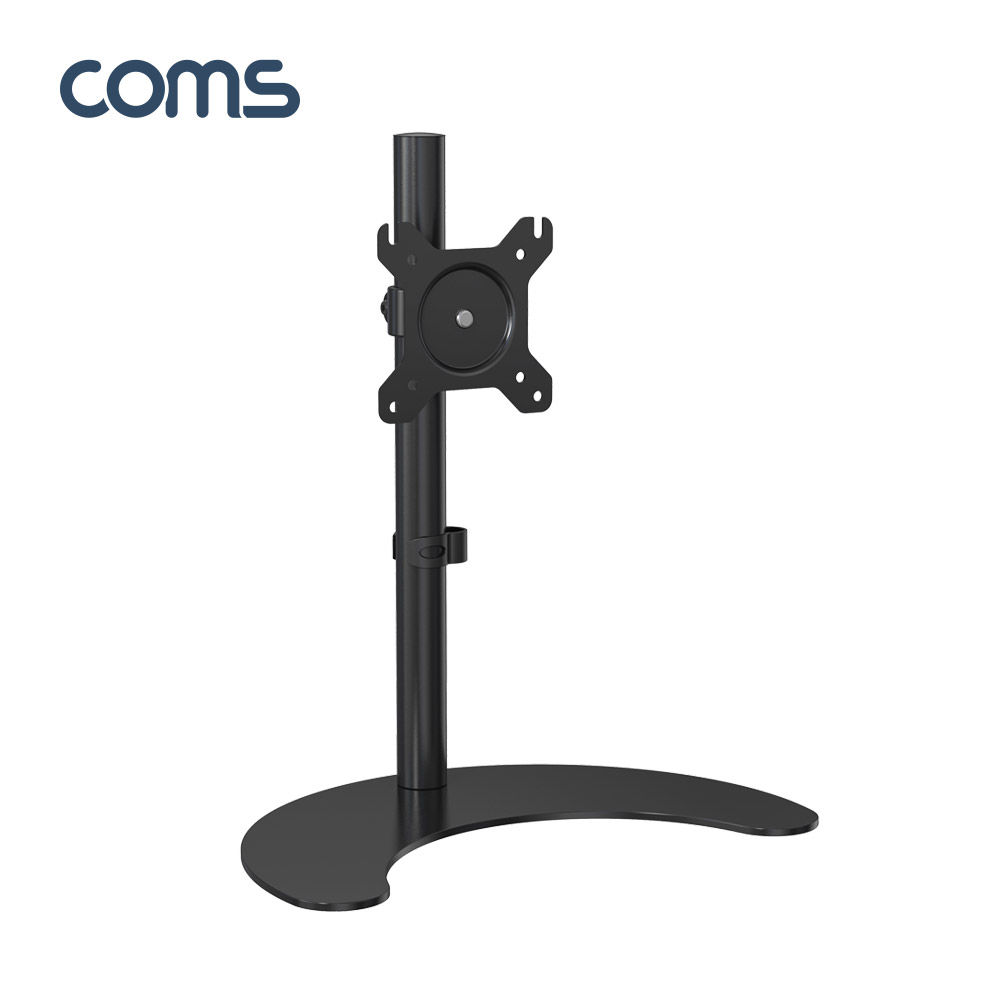 Coms 모니터 거치대 / 스탠드 / 싱글 모니터 / 15~32형 거치 / 최대하중 8kg