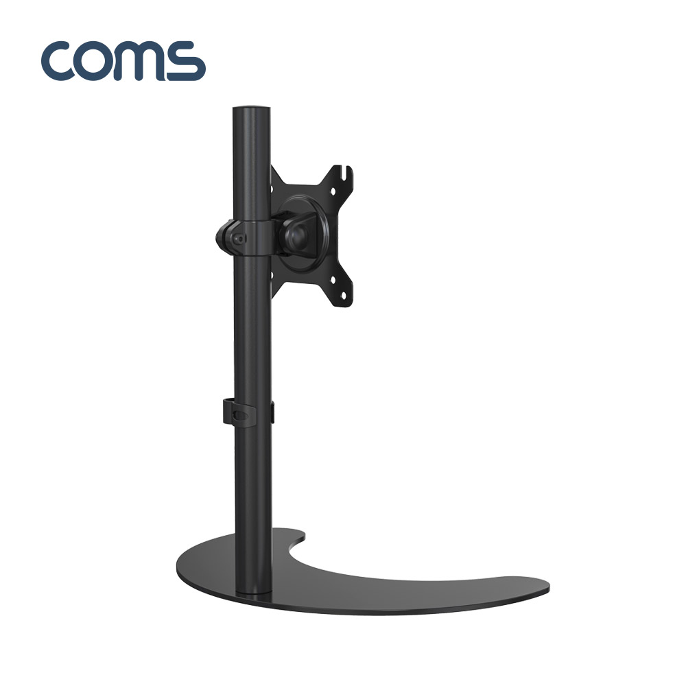 Coms 모니터 거치대 / 스탠드 / 싱글 모니터 / 15~32형 거치 / 최대하중 8kg