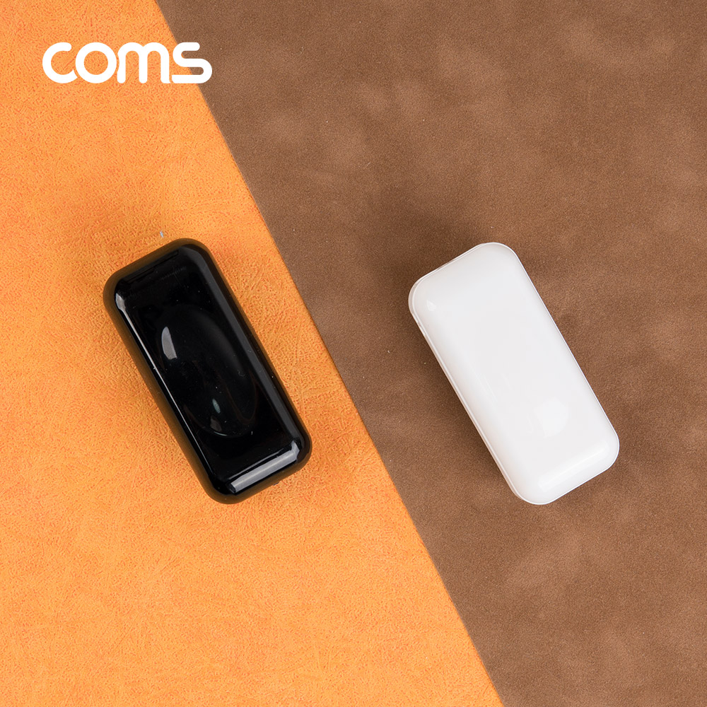 Coms 초소형 미니 손난로 / 핸드워머 / 양면발열 / 휴대용 / Black