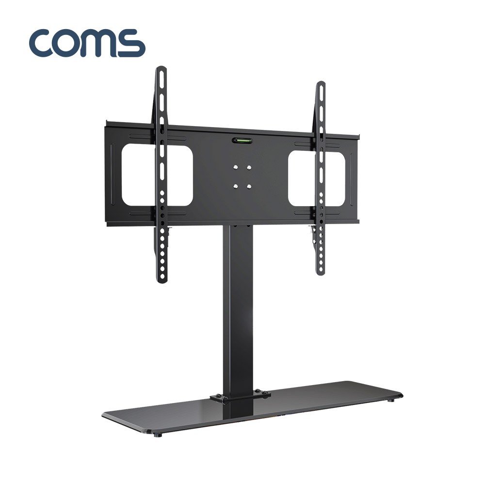 Coms TV 모니터 거치대 / LCD 모니터 스탠드 / 32~65형 / 최대하중 50kg / 높이 조절