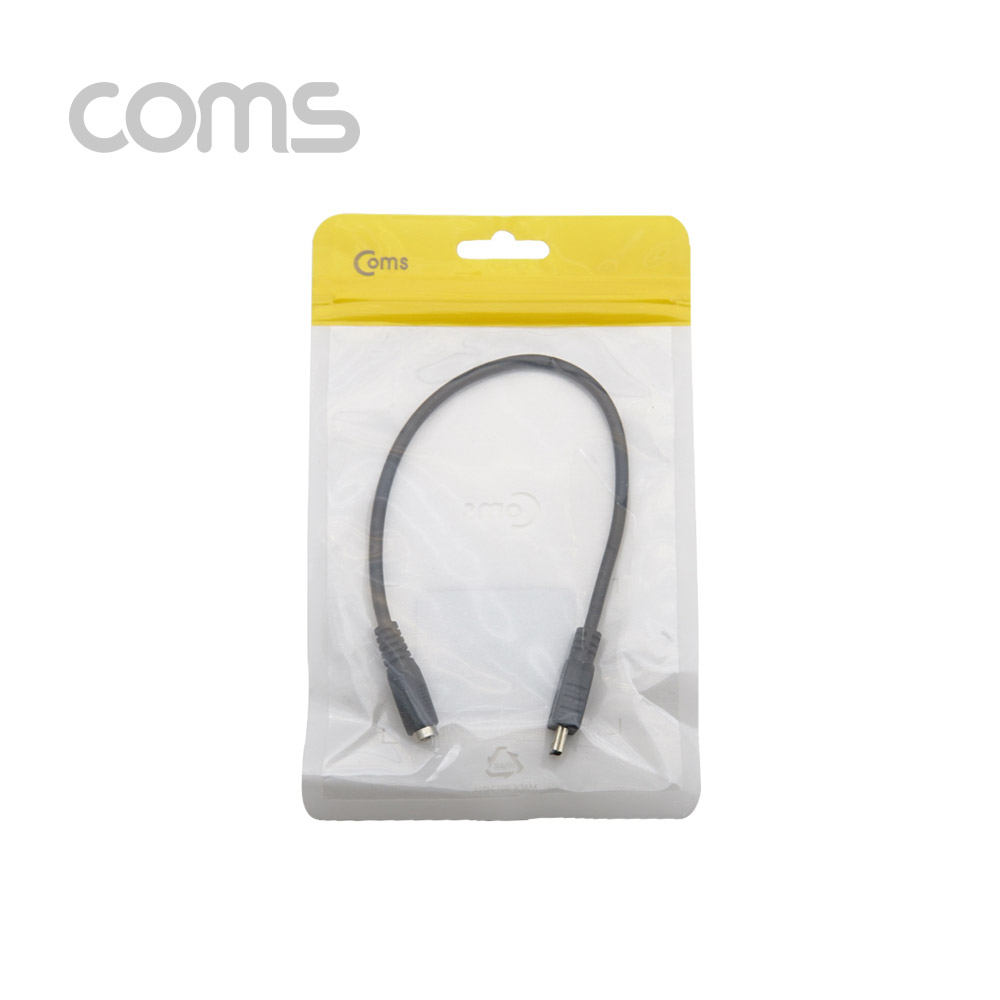 Coms Mini 5Pin 전원 변환(DC 3.5/1.35) 케이블 20cm