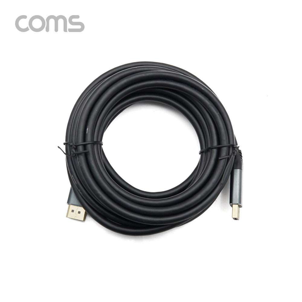 Coms 디스플레이 포트 케이블 / DP M/M / 1.4V / 8K@60Hz / 5M / DisPlay Port