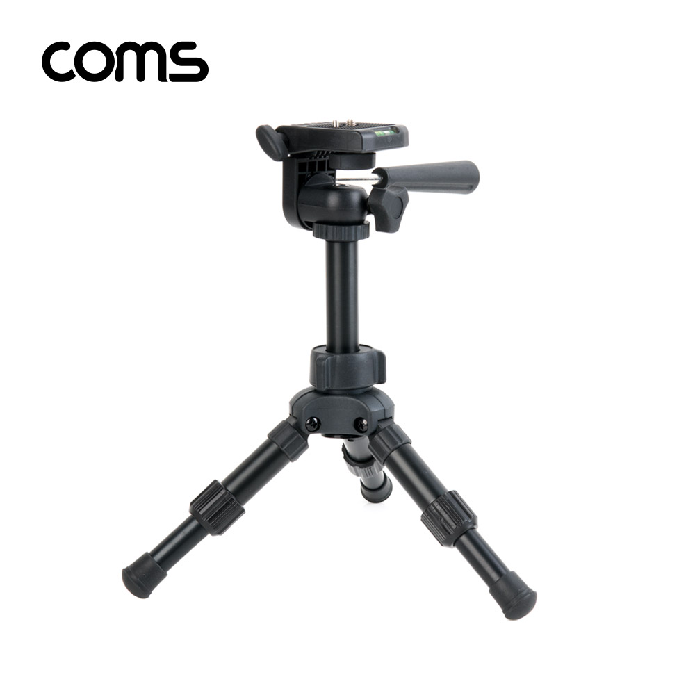 Coms 접이식 소형 삼각대 / 미니 / 휴대용 / 높이조절