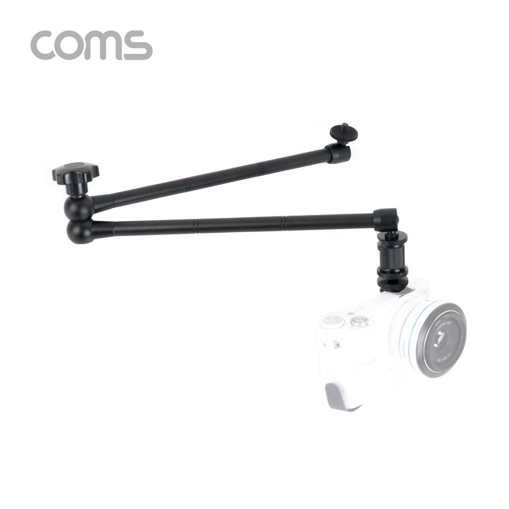 Coms 카메라 거치대(회전형) / 관절형 거치대 / 2개 동시 거치