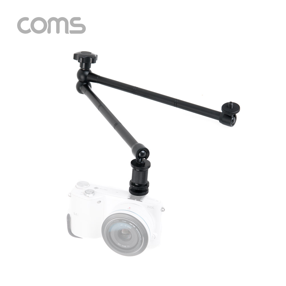Coms 카메라 거치대(회전형) / 관절형 거치대 / 2개 동시 거치