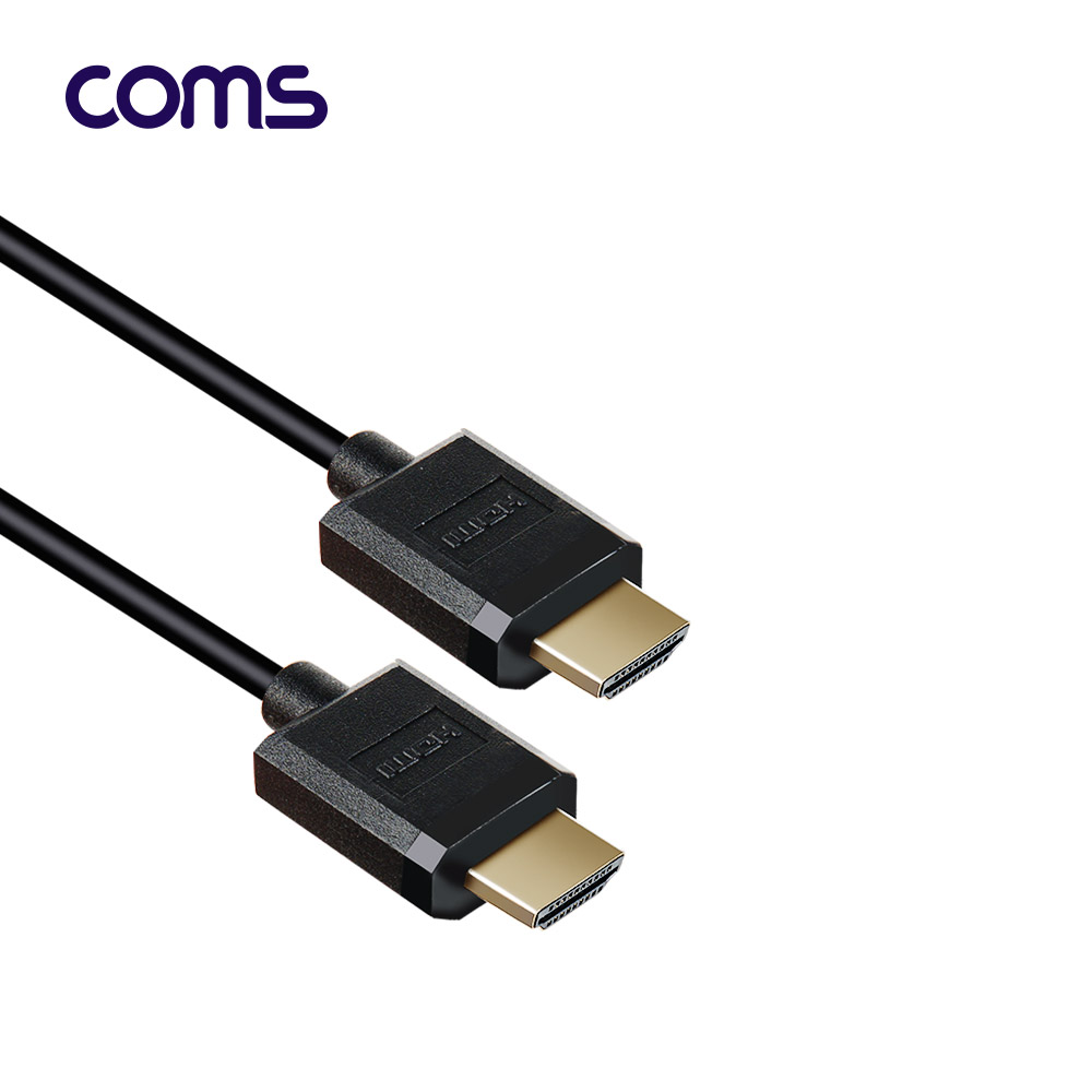 Coms HDMI to HDMI 초슬림 케이블 60cm / V2.0 / 4K2K
