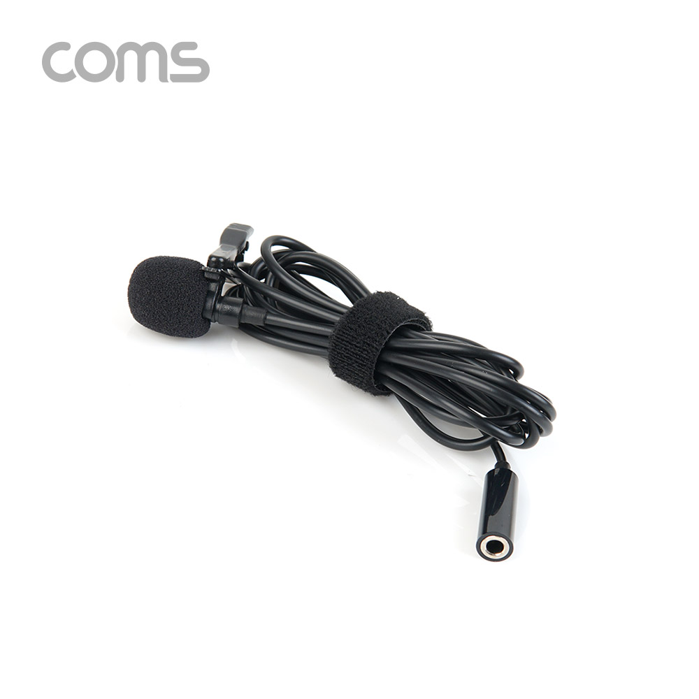 Coms iOS 8핀(8Pin) 핀 마이크 / iOS 8Pin+ AUX / 소형 마이크 / 1.5M