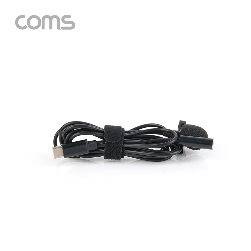 Coms USB 3.1(Type C) 핀 마이크 / C 타입+ AUX / 소형 마이크 / 1.5M