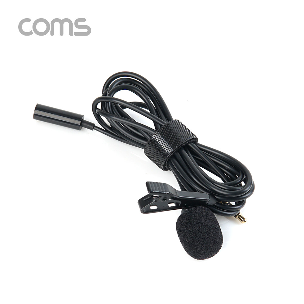 Coms 3.5 AUX 4극 핀 마이크 / 3.5 AUX 4극(M)+3.5 AUX 4극(F) / 소형 마이크 / 1.5M
