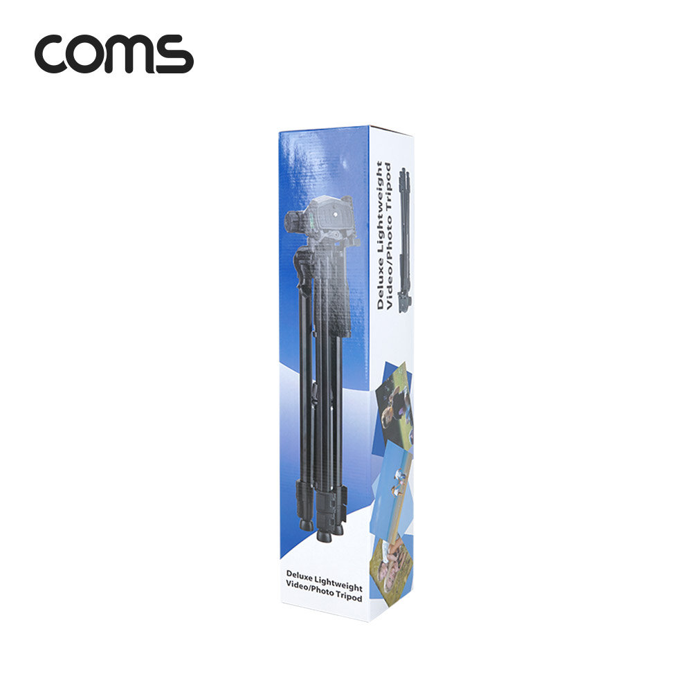 Coms 접이식 카메라(DSLR/미러리스) 삼각대 / 60cm~170cm