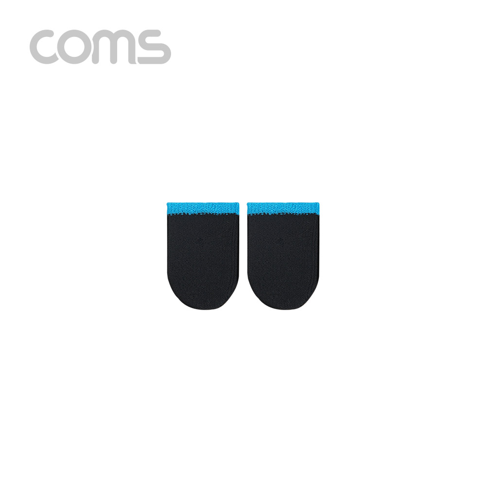 Coms 게이밍 터치 장갑 (Black) / 스마트폰 핑거 슬리브 / 손가락 터치 장갑 / 골무