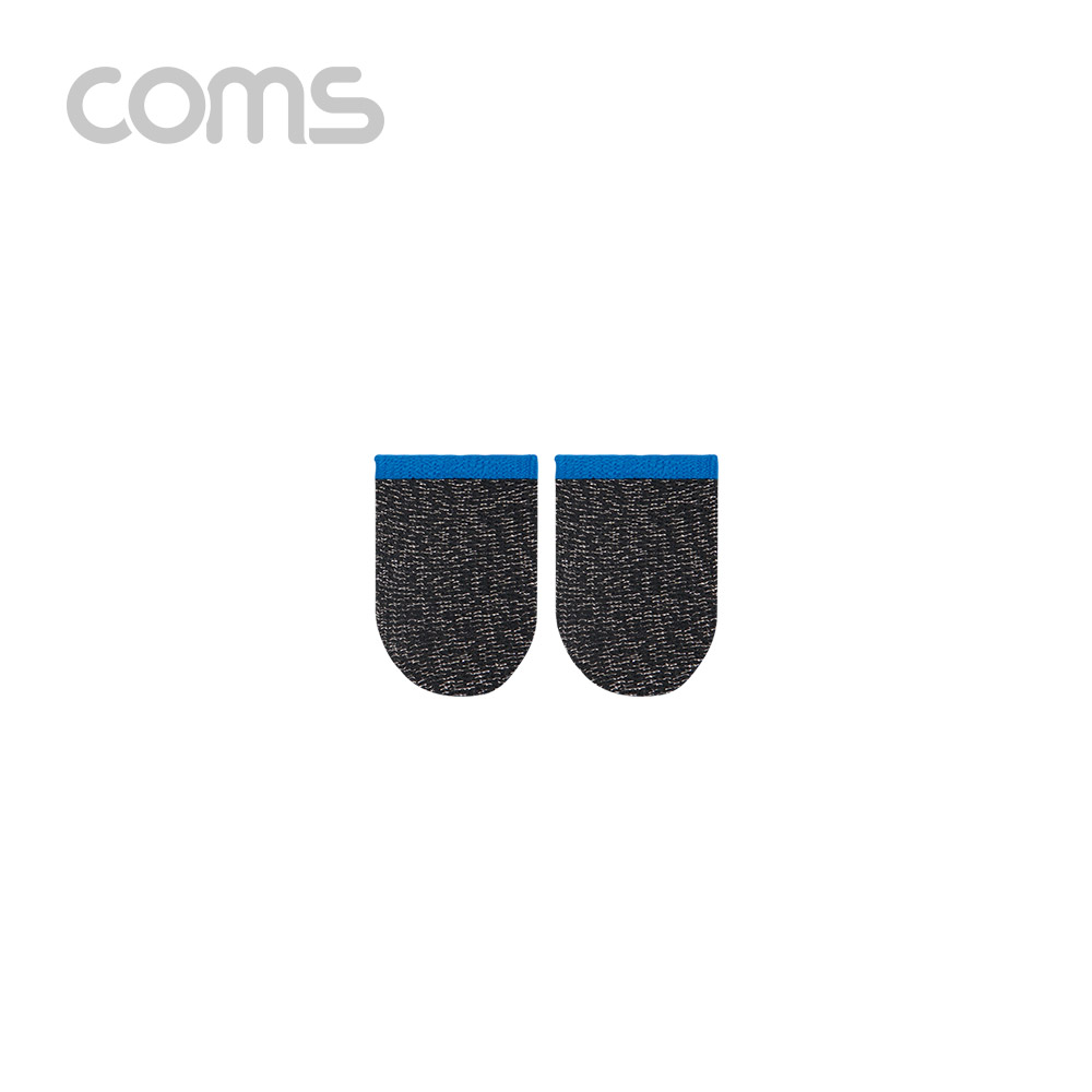Coms 게이밍 터치 장갑 (Gray) / 스마트폰 핑거 슬리브 / 손가락 터치 장갑 / 골무