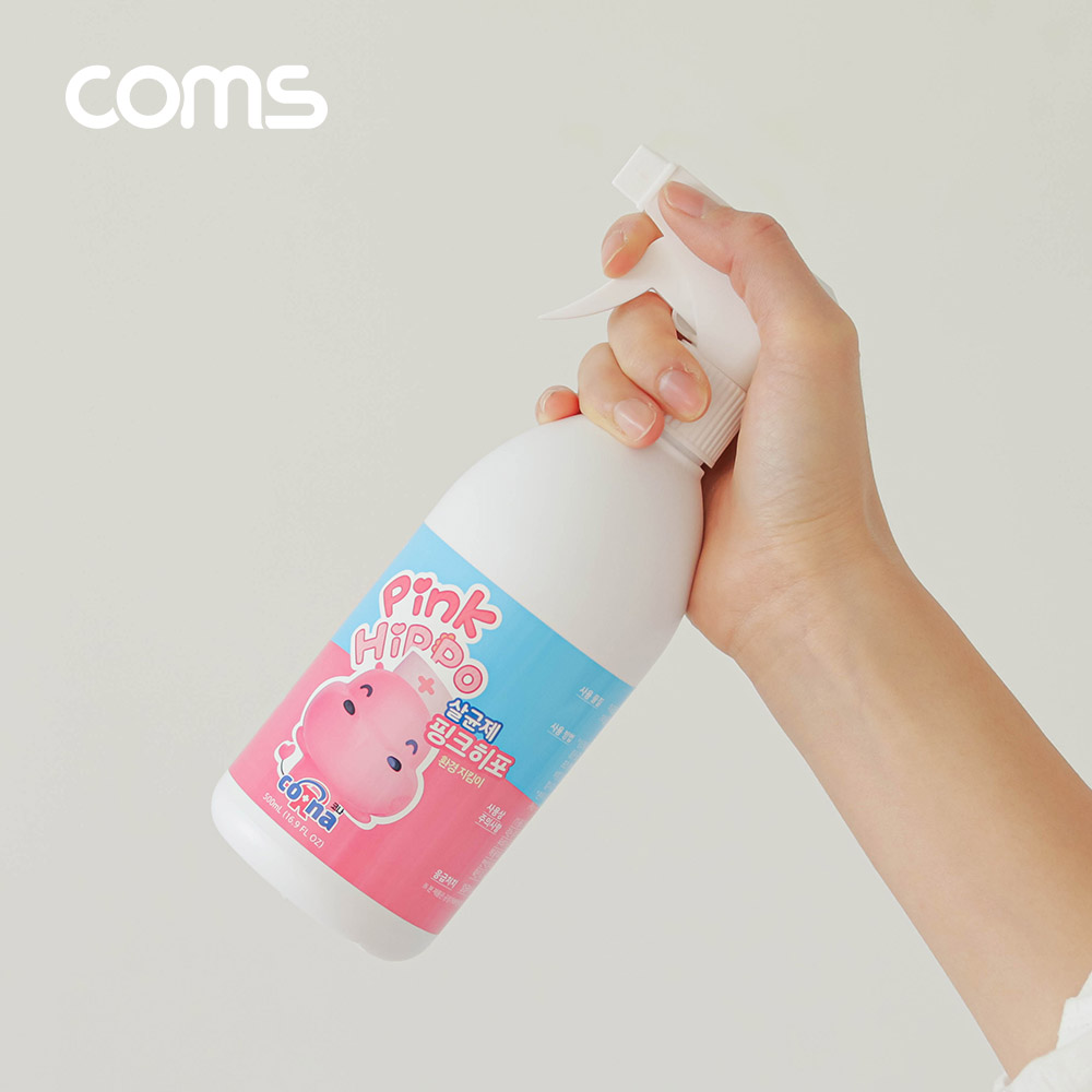 Coms 핑크히포 코나 살균제 / 탈취제 / 분무기형 / 500ml