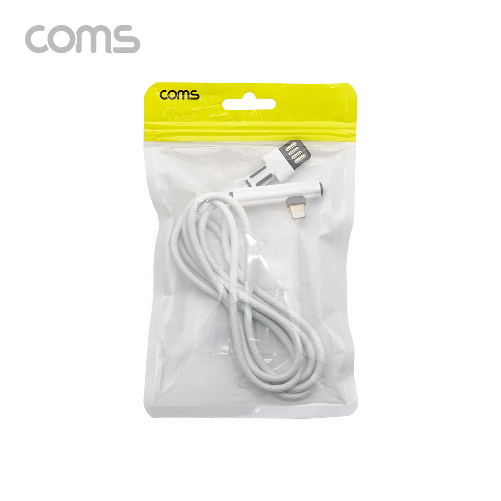 Coms 8pin 케이블 (8P M 꺾임 /USB 2.0 M) / 1.2m /8핀