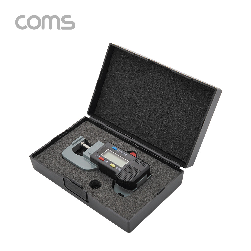 Coms 디지털 버니어 캘리퍼스 - 두께 측정기 / 두께 게이지
