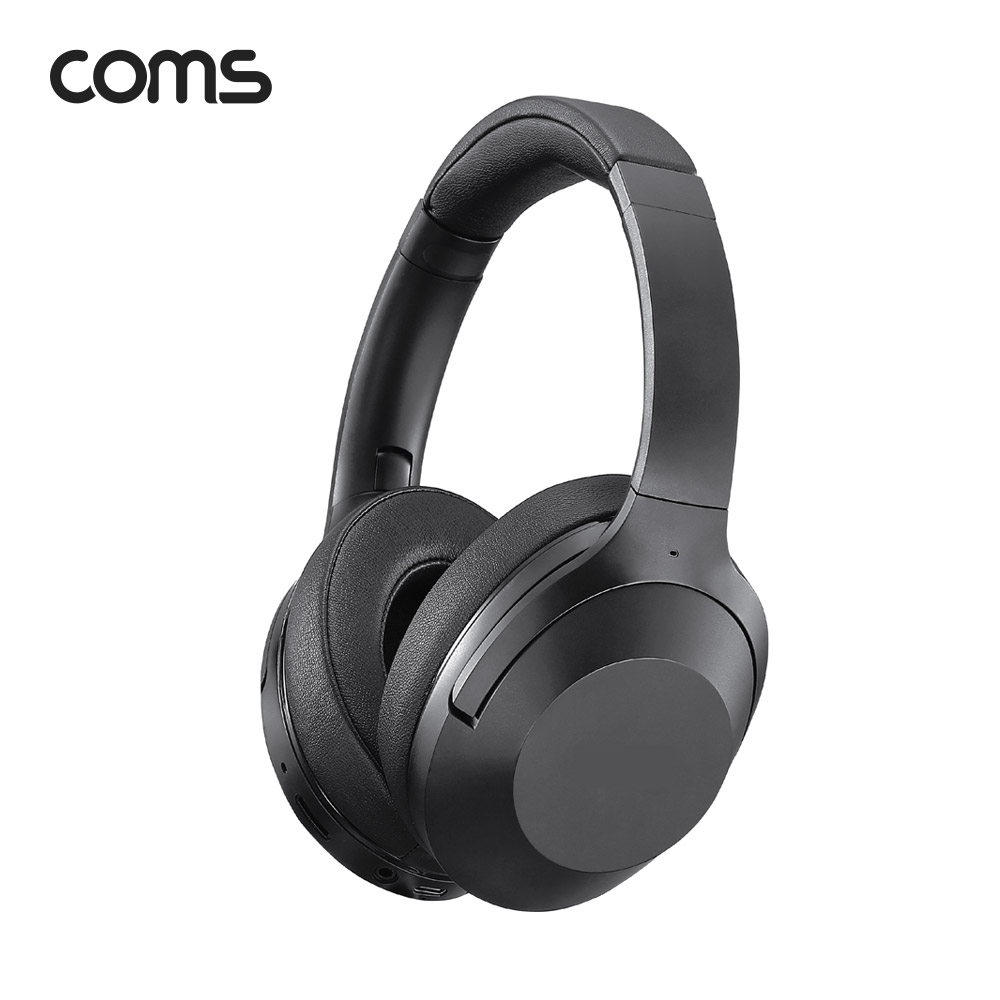 Coms 무선 스테레오 헤드폰/헤드셋/블루투스/AUX입력/다이나믹 드라이버/스테레오FM라디오