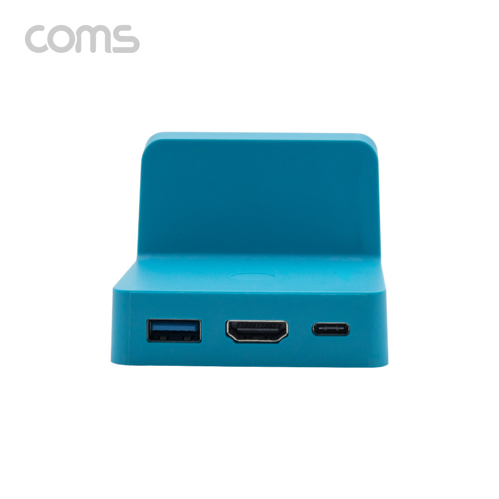 Coms USB 3.1(Type C) 컨버터 3 in 1 / 스마트폰 / 닌텐도 스위치 / USB 3.0 / HDMI / PD / 4K2K