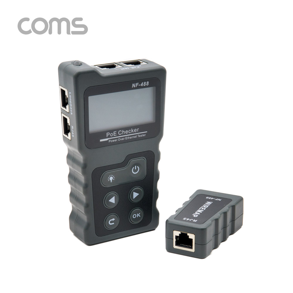 Coms PoE 랜 테스터기 / 전원 테스트 / RJ45
