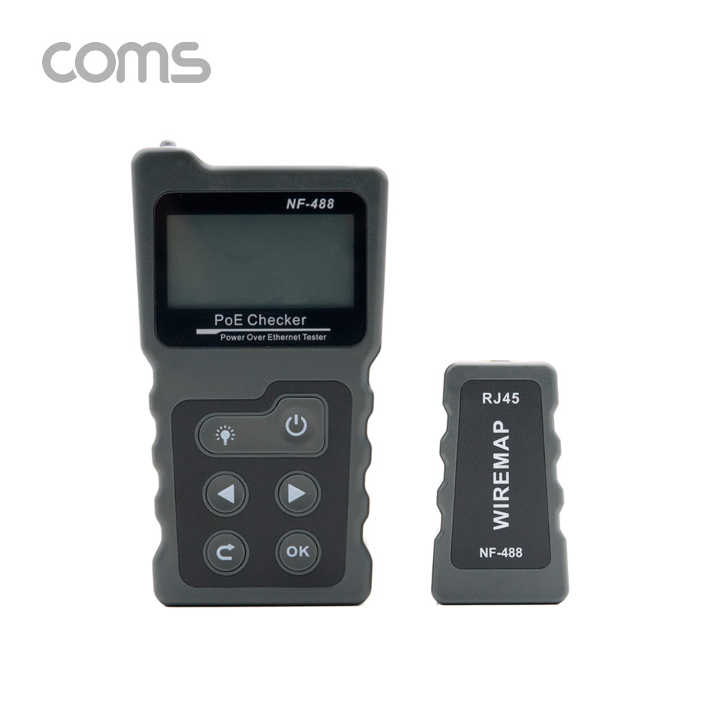 Coms PoE 랜 테스터기 / 전원 테스트 / RJ45