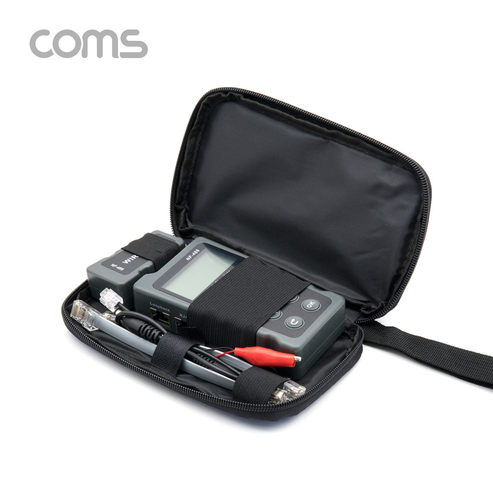 Coms PoE 랜 테스터기 / 전원 테스트 / RJ45