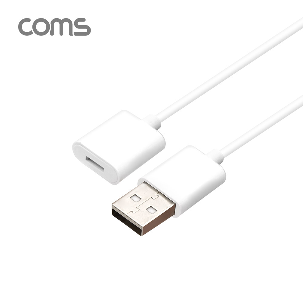 Coms USB 2.0 A to 8핀(8Pin) (F) 케이블 / 1M / 펜슬 충전 케이블
