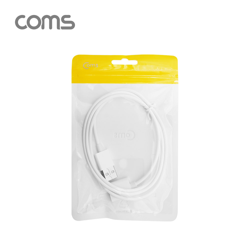 Coms USB 2.0 A to 8핀(8Pin) (F) 케이블 / 1M / 펜슬 충전 케이블