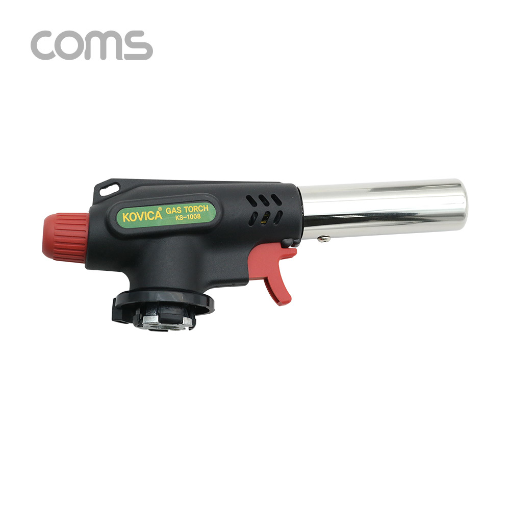 Coms 가스 토치 / 원터치 가스 토치 / 캠핑용, 비상용, 산업용 / 173mm
