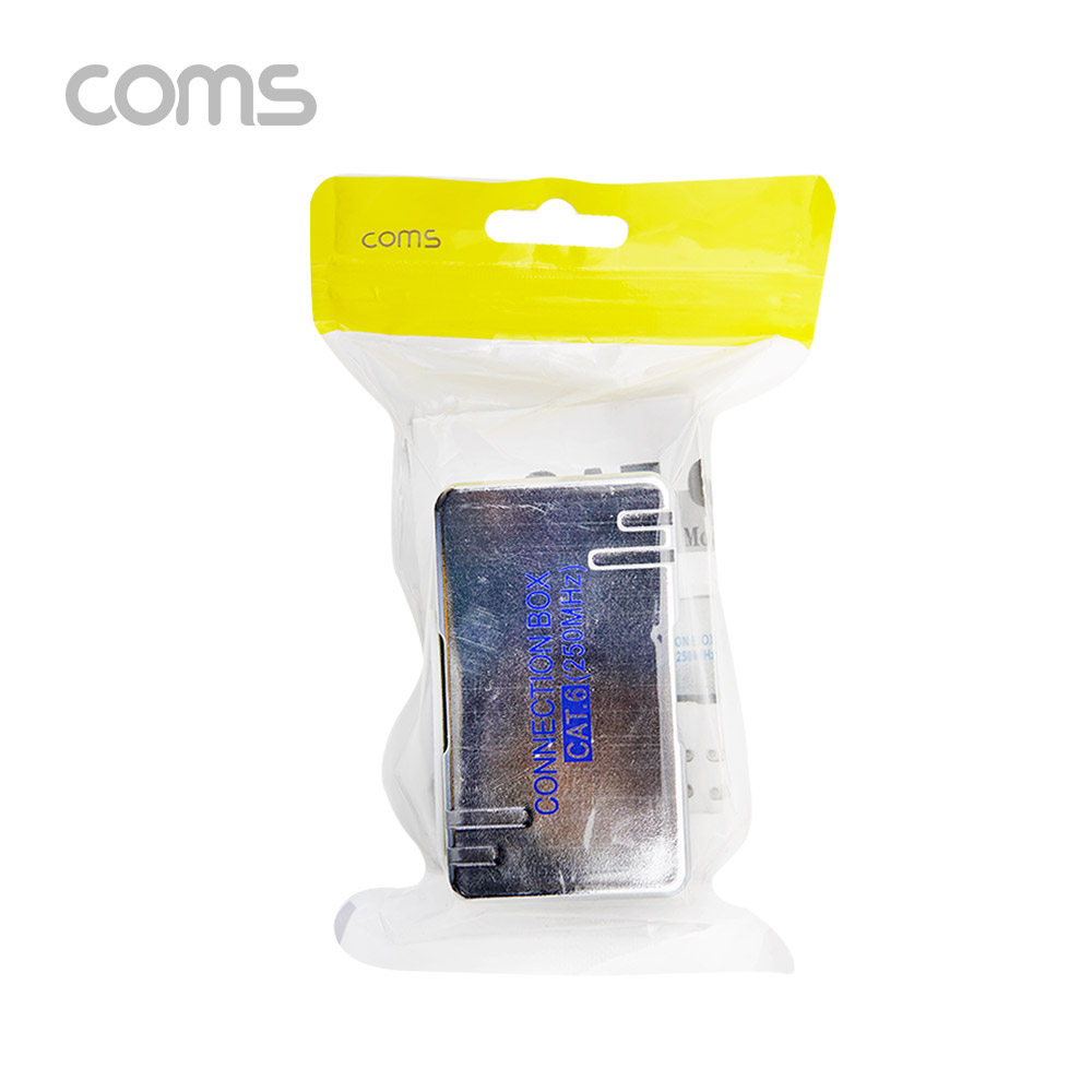 Coms Cat.6 케이블 간편 연결 배선함 / 커넥션 박스 / 정션 박스 / Shield
