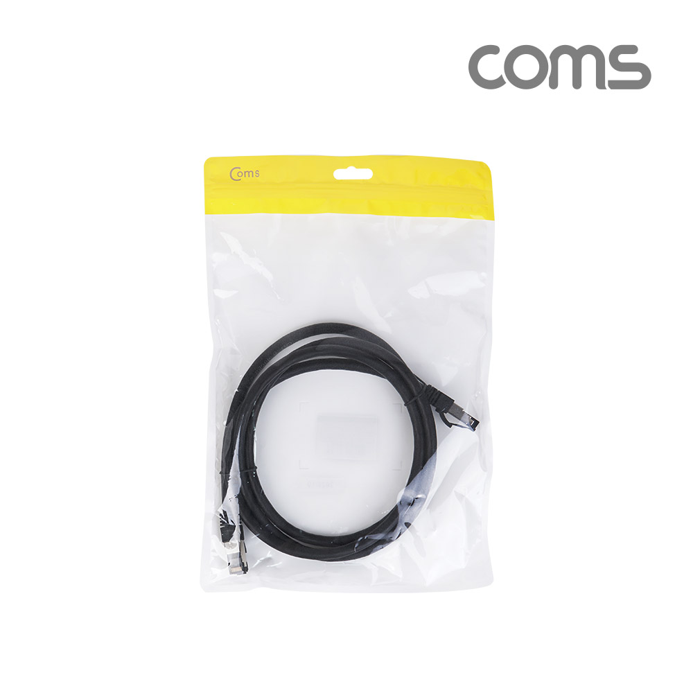 Coms S-FTP 랜케이블(Direct/Cat 8) 1.5M / 기가비트 / LAN / 40Gbps / 24AWG/ 다이렉트 랜선 / LSZH