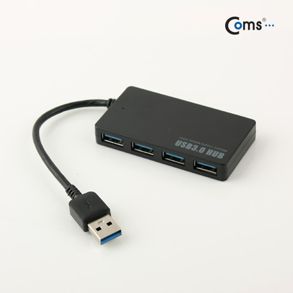 Coms USB 허브 3.0, (4P/무전원)