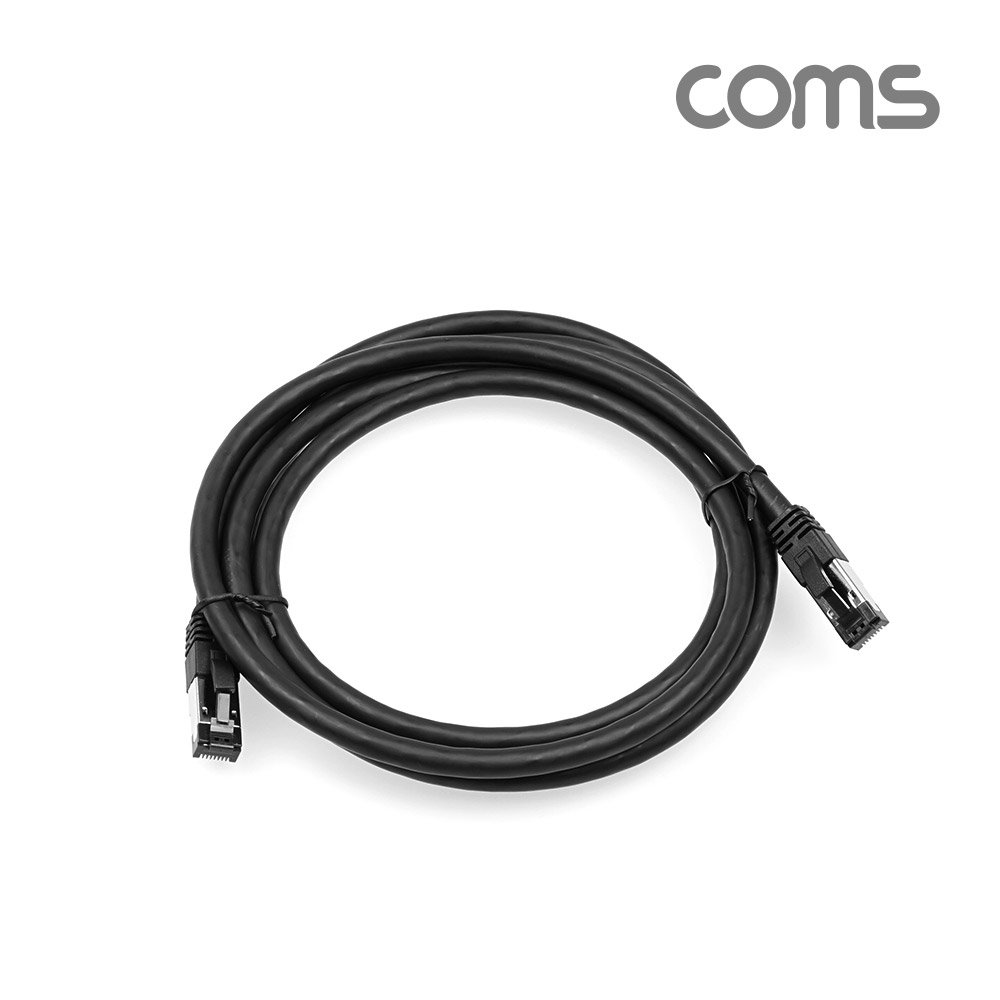 Coms S-FTP 랜케이블(Direct/Cat 8) 2M / 기가비트 / LAN / 40Gbps / 24AWG/ 다이렉트 랜선 / LSZH