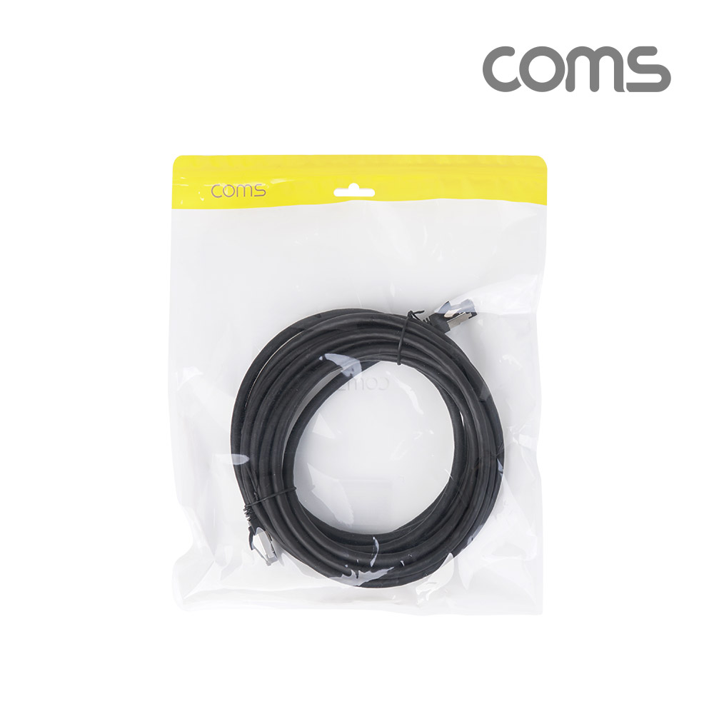 Coms S-FTP 랜케이블(Direct/Cat 8) 5M / 기가비트 / LAN / 40Gbps / 24AWG/ 다이렉트 랜선 / LSZH
