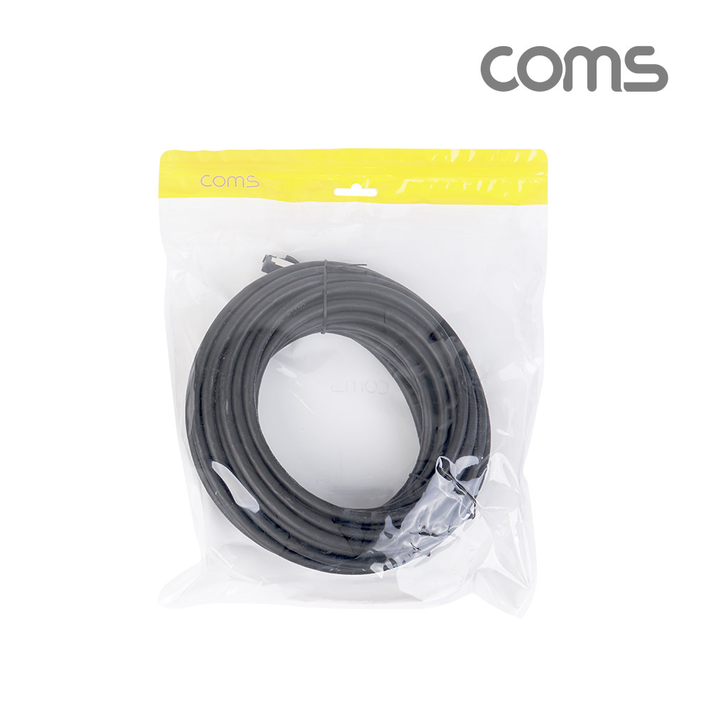 Coms S-FTP 랜케이블(Direct/Cat 8) 10M / 기가비트 / LAN / 40Gbps / 24AWG/ 다이렉트 랜선 / LSZH