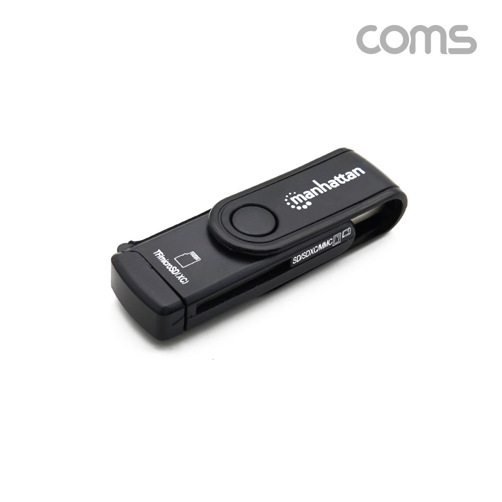 Coms USB 3.0 미니 멀티 카드리더기 / SD / TP / Micro SD