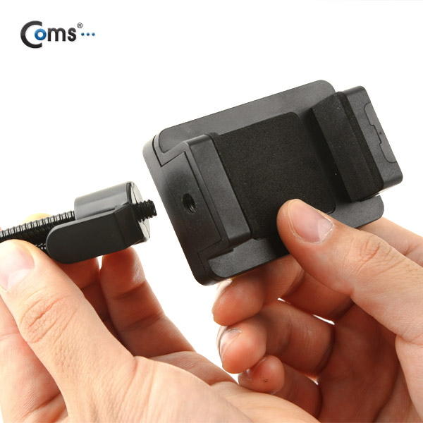 Coms 휴대용 삼각대(Flexible),Mini Tripod/미러리스,스마트폰,Black
