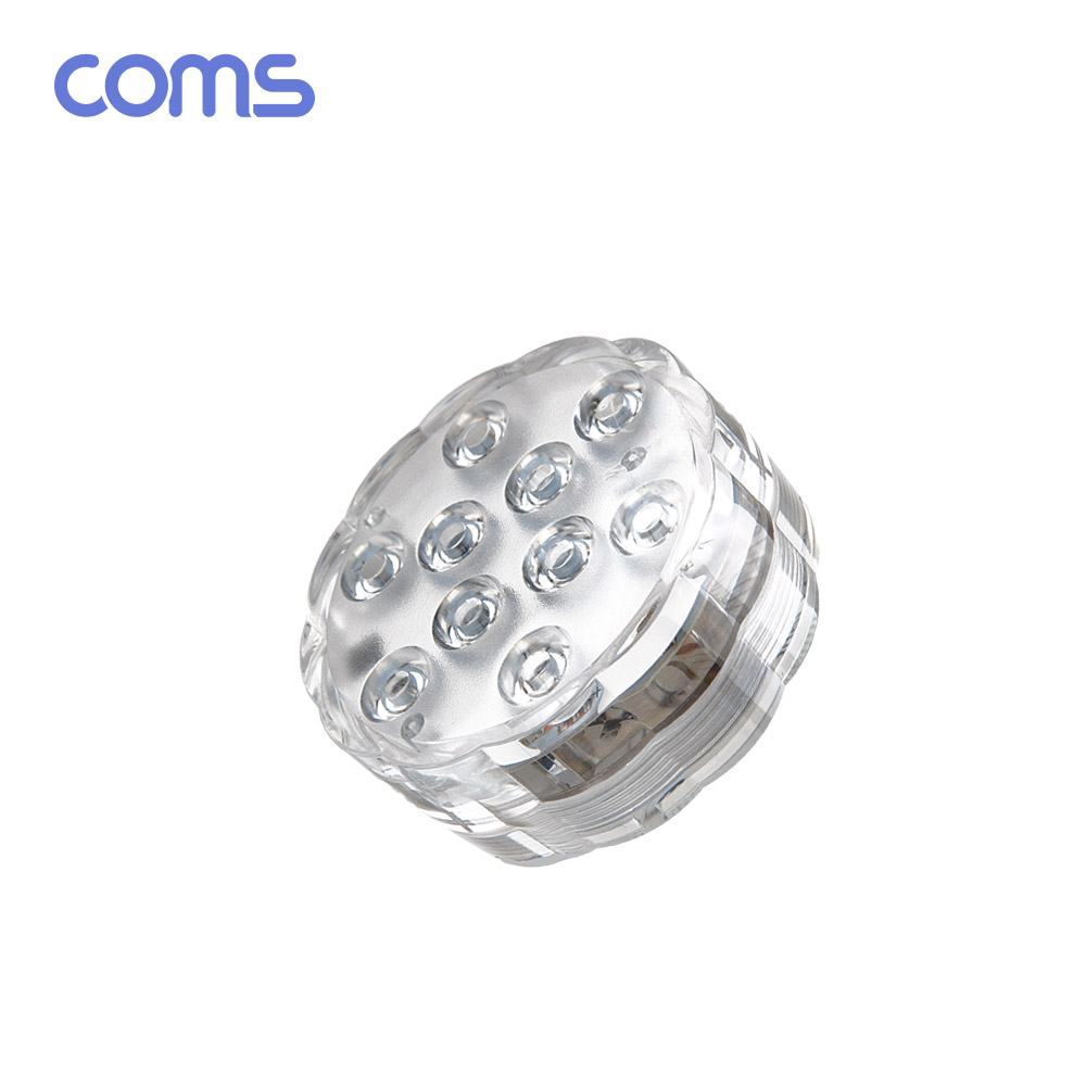 Coms LED 원격 제어 수중 조명 / 16가지 색상 / 4가지 패턴 / 방수기능 / 수영장, 수족관 등 / 컬러 라이트(색조명) / 후레쉬(전등), LED 램프(랜턴)