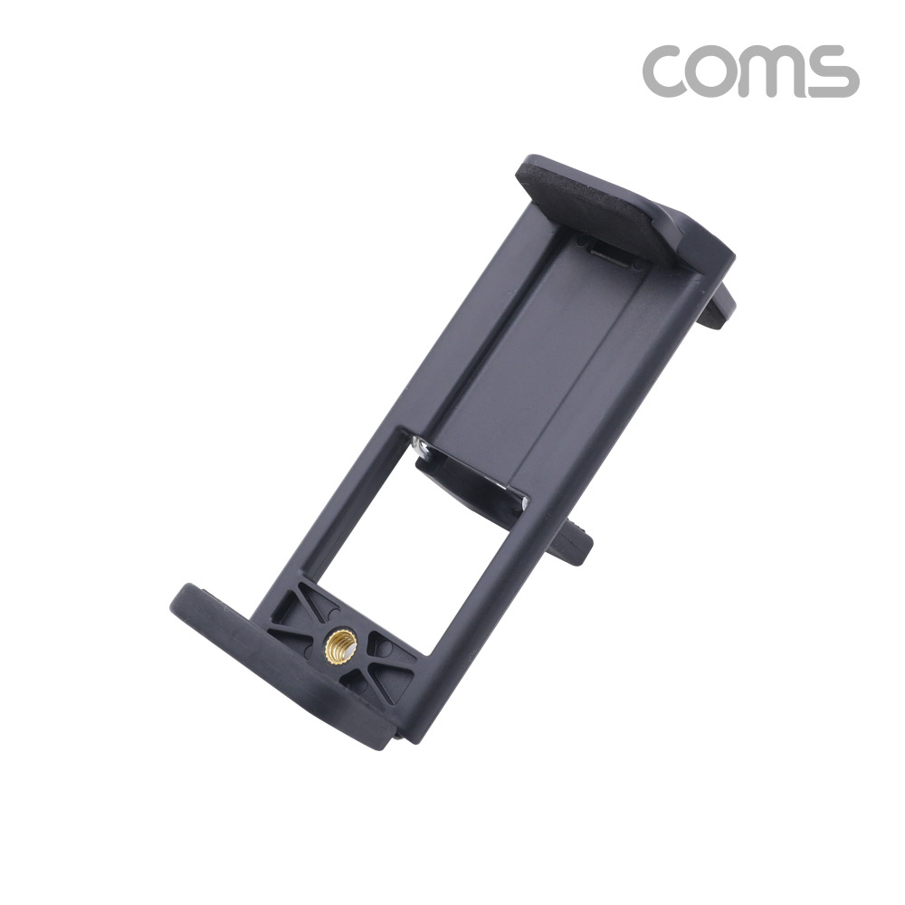 Coms 스마트폰 거치대 / 가로, 세로 고정 / 전방, 후방 / 슬라이드형 / 홀더 / 52~85mm / 109~160mm