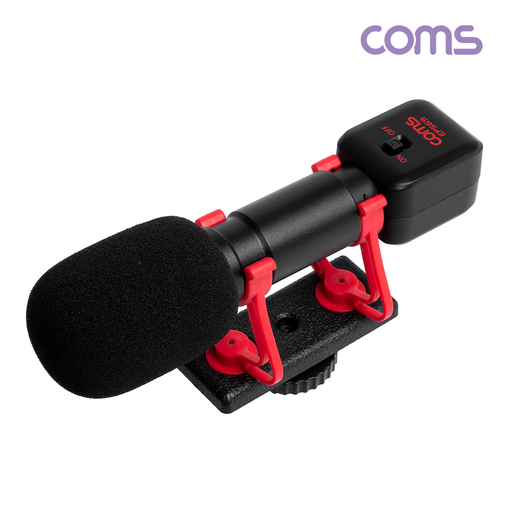 Coms 소형 샷건 마이크 / DSLR / 미러리스 카메라, 스마트폰 / 3.5mm
