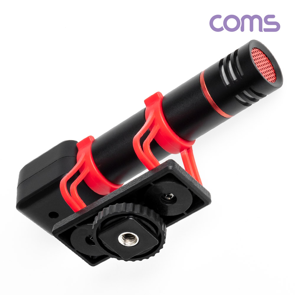 Coms 소형 샷건 마이크 / DSLR / 미러리스 카메라, 스마트폰 / 3.5mm