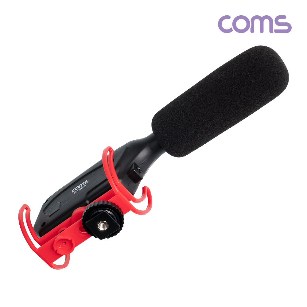 Coms 샷건 마이크 / DSLR / 미러리스 카메라 / 스마트폰 / 3.5mm