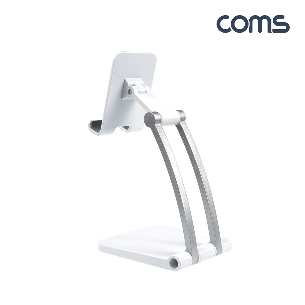 Coms 접이식 스마트폰 거치대 / 태블릿 거치 / 스탠드 / 탁상용 / 3단 각도조절